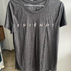 Gray Friends Graphic T-Shirt